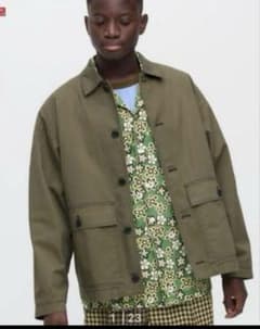 UNIQLO➕MARNI オーバーサイズ　ユーティリティ　ジャケット　　Sサイズのサムネイル