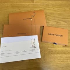 LOUIS VUITTON ネックレス ゴールド　【美品】　【箱付き】お値下げ！のサムネイル