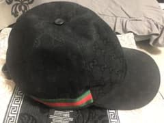 GUCCI GG キャップ 黒のサムネイル