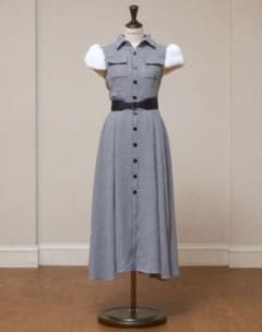 ミストレアス Belt Set Houndstooth shirt Dressのサムネイル