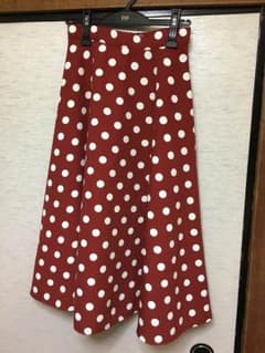 スカート 水玉 ドット レトロ 80’ 90’のサムネイル