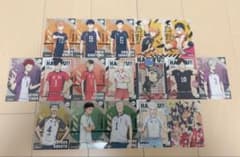 ハイキュー!! クリアカード まとめ売りのサムネイル
