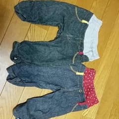 二枚組☆裾くしゅパンツ☆80のサムネイル