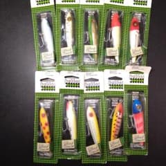 heddon zera gossa jr 　woodcrassic　10個セット heddon zera gossa jr woodcrassic 10個セット - メルカリ