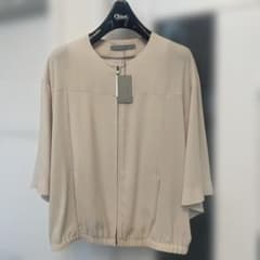 新品 未使用⭐︎セオリーリュクス⭐︎ジップアップブルゾン サイズ38