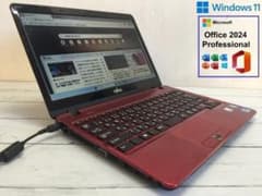 LIFEBOOK SH54/G 13.3型/薄型 赤/Office/win - メルカリ