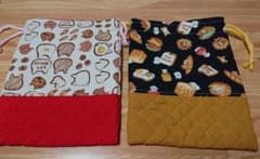給食袋2枚セットのサムネイル