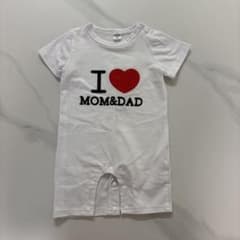I LOVE MOM&DADロンパースのサムネイル