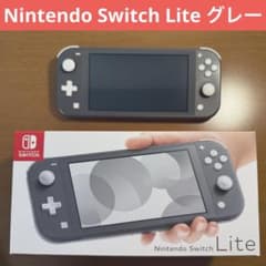 Nintendo Switch Lite グレーのサムネイル