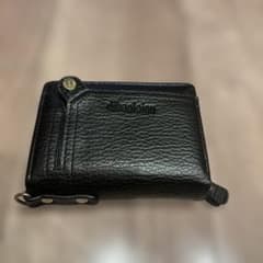 二つ折り財布 メンズ ブラックのサムネイル