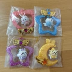 ちいかわ ジュエリースイングチャーム 4種ちいかわ＆ハチワレ&うさぎ&モモンガ - 3