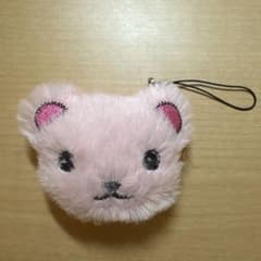 くま ぬいぐるみ マスコット ピンクのサムネイル