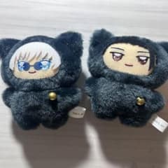 ちみけもますこっと 五条悟 夏油傑 ぬいぐるみ マスコット ちみけも 新品4個☆呪術廻戦 ちみけもますこっと 懐玉・玉折 五条悟＆ 夏油傑