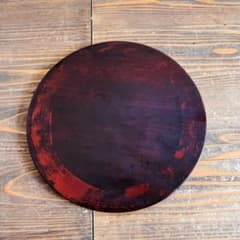 越前塗 粂治郎 溜塗 コーヒー盆 2枚 越前漆器 | ซื้อที่ Mercari จาก