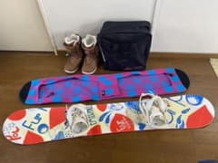 レディース  スノーボードセット  SALOMON 福岡県小郡市受渡可能のサムネイル