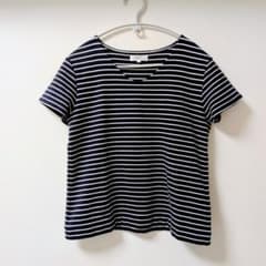ANCHOR WOMAN ボーダー 半袖 Tシャツ カットソー ポンチ 11号のサムネイル