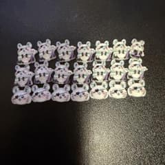 [Set of 24] Chiikawa Flying Squirrel Nail Parts (3 types) - Bundle