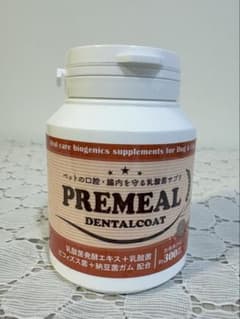 PREMEAL DENTALCOAT 犬猫用サプリメント 約300粒のサムネイル