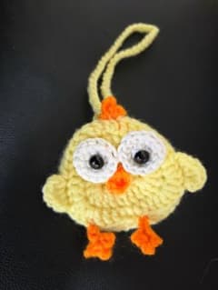ハンドメイド ひよこの小物入れのサムネイル