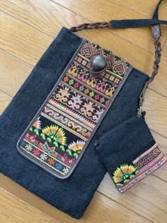 エスニック　ショルダーバッグのサムネイル