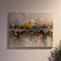 No.130 テクスチャーアート 抽象画【大きめサイズ】50×40cmのサムネイル