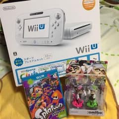 wii u スポーツプレミアムセット32GB スプラトゥーン amiibo付きのサムネイル