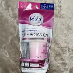 Veet ボタニカルズ除毛クリーム 敏感肌用 210gのサムネイル