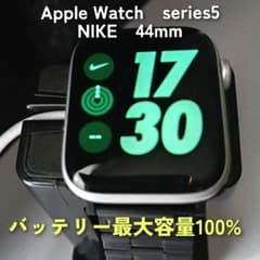 Apple Watch Nike Series 5 44mm バッテリー100% - メルカリ