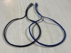 ハンドメイド ミサンガ アンクレット 2本セットのサムネイル