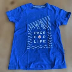 OUTDOORPRODUCTS 青Tシャツ メンズXS（160cmくらい） - メルカリ