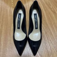 未使用sergio rossi クロコダイル型押し ハイヒール - メルカリ