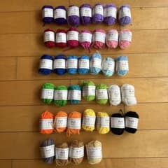 りもさん専用商品　手芸用毛糸　39個入りのサムネイル