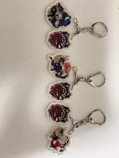 Crazy Raccoon アクリルキーホルダー 3個セットのサムネイル