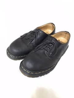 専用 英国製 Dr.Martens 4ホール 厚底 UK9 ブラウン 靴磨き付きのサムネイル