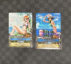 ワンピース カードゲーム ナミ ニコ・ロビン 2枚セット - メルカリ
