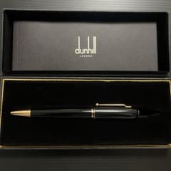dunhill ダンヒル サイドカー ボールペン ブラック ゴールド - メルカリ