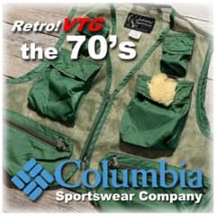 Rare!70s Columbia Sportswear Summer Vest - メルカリ