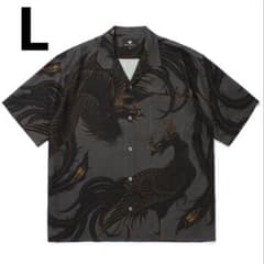 GAKKIN BUDSPOOL 黒瑞鳥 アロハシャツ 舐達麻 Lサイズ - メルカリ