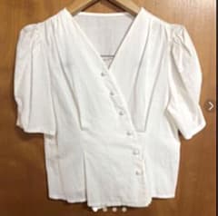 ★同時購入割引★パフスリーブ　 シャツ　ブラウスのサムネイル
