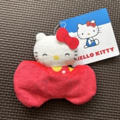 リボン　ハローキティ　Deco　Charmy　マスコット