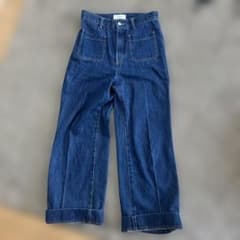 MilaOwenダークブルーワイドレッグデニムのサムネイル