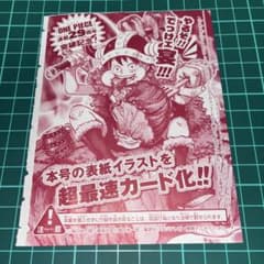 ワンピカードプロモ付録付き『週刊少年ジャンプ』33号発売！応募方法と