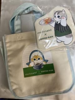 mofusand 珈琲館コラボ サマーバッグ&ポーチのサムネイル