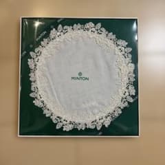 MINTON レースドイリー ホワイト　テーブルセンター　ティーマットのサムネイル