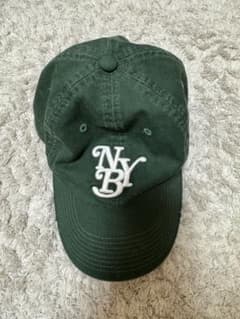 ダークグリーン NYBロゴ ベースボールキャップのサムネイル