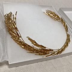 ヘッドドレス　クラウン　カチューシャ　小枝のサムネイル
