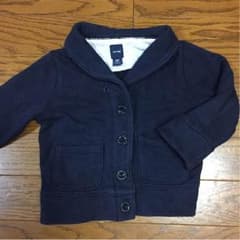 baby Gap スウェット生地カーディガン 90のサムネイル