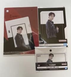 이치 반 쿠지 SVT 디노 파우치 초상화 클리어 파일 3 점 세트