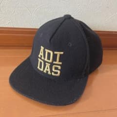 adidas アディダス 刺繍 キャップ ブラックのサムネイル