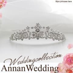 【週末お値下げ】ANNAN WEDDING ティアラ　結婚式のサムネイル